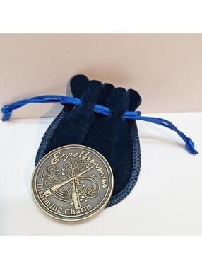 Litjoy Expelliamus Spell Coin Harry Potter Crate Exclusive Wand Charm